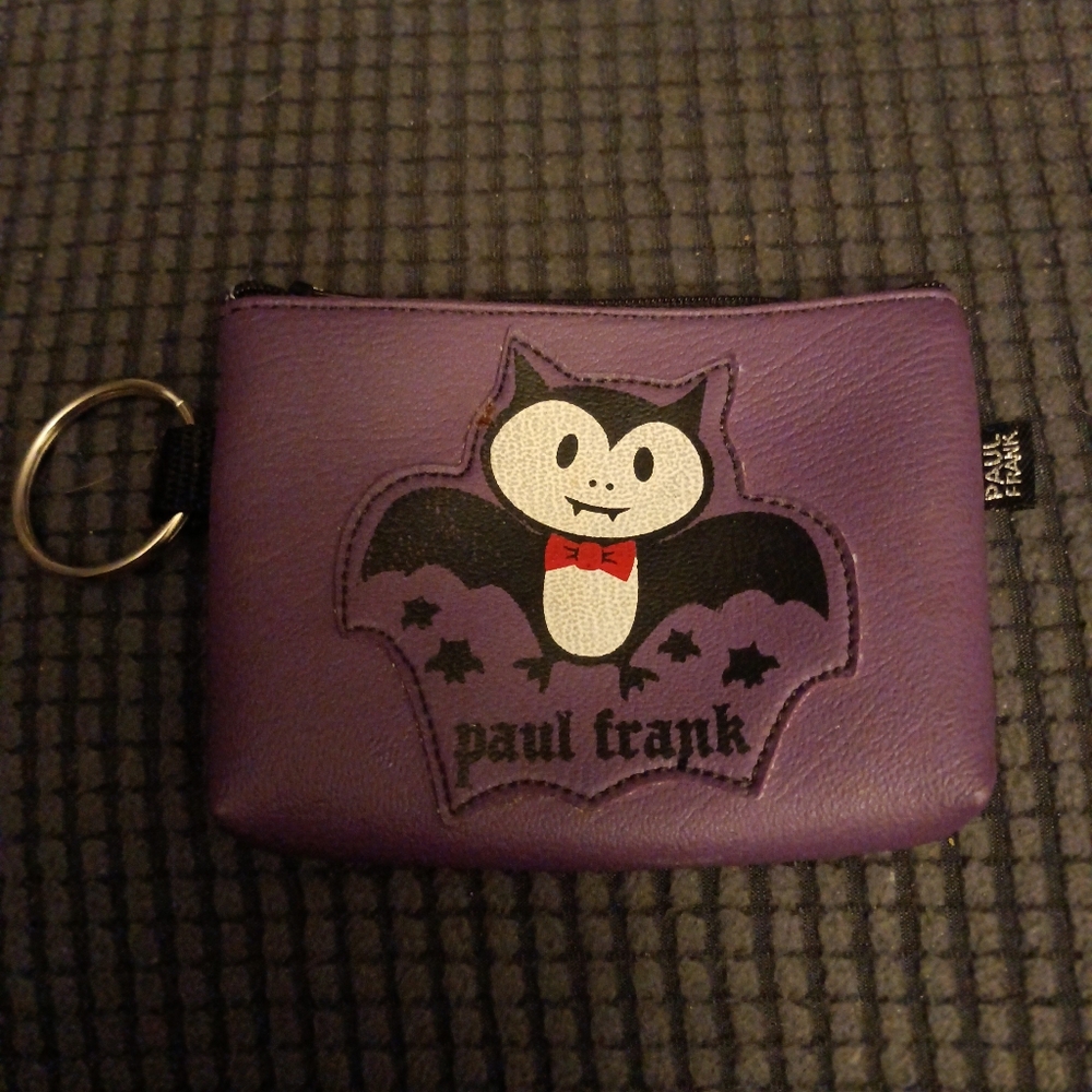 Paul Frank bat coin purse